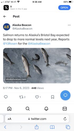 Alaska's Bristol Bay Sees Another Record Sockeye Salmon Run